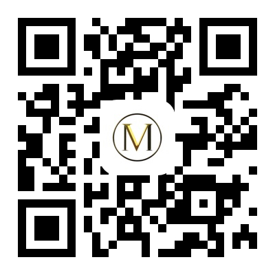QR code to download the M Vince Nail Spa booking app